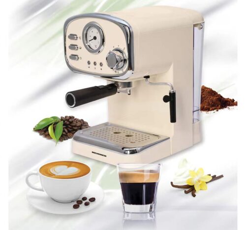 Espressor manual Heinner HEM-1100CR 1100 W 15 bar 1.25 L